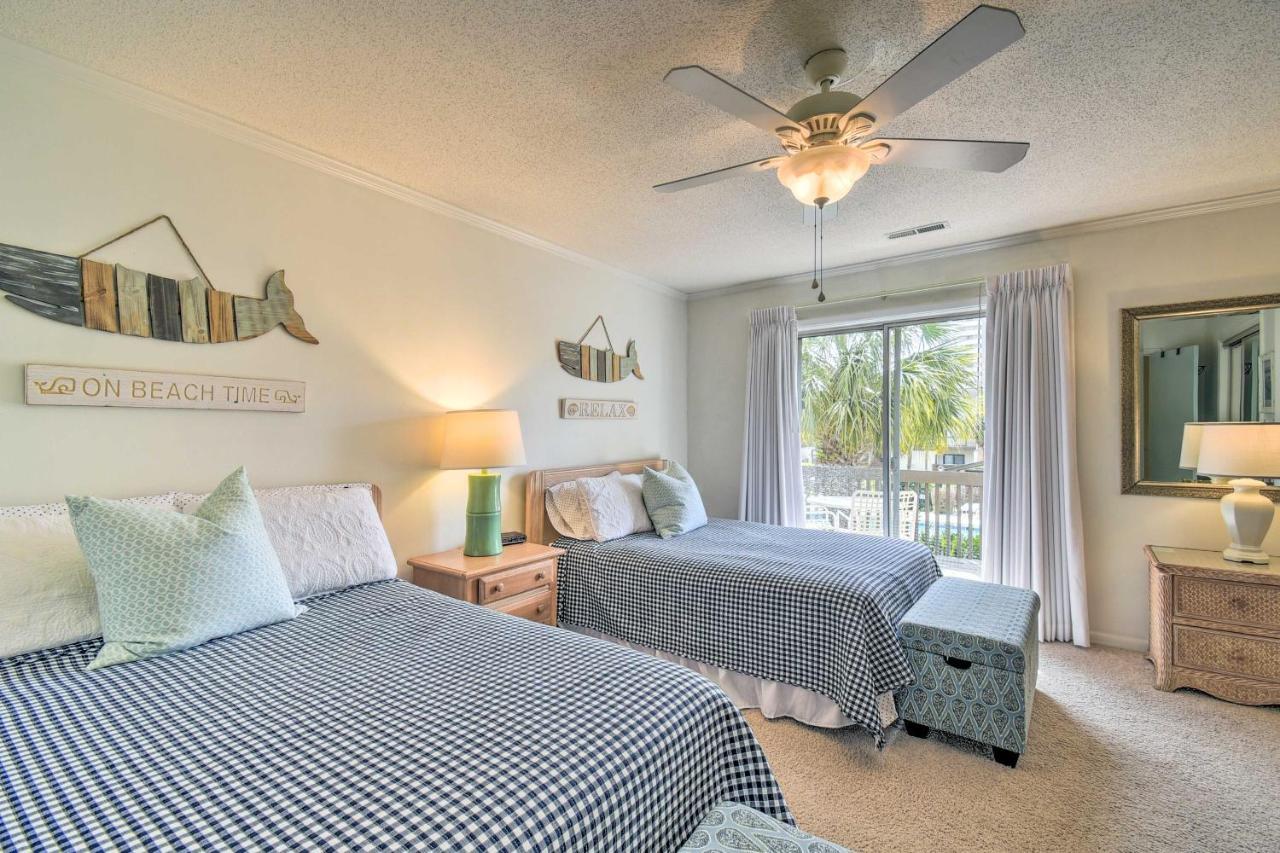 Villa Myrtle Beach Abode With Seasonal Pool And Lake View! Extérieur photo